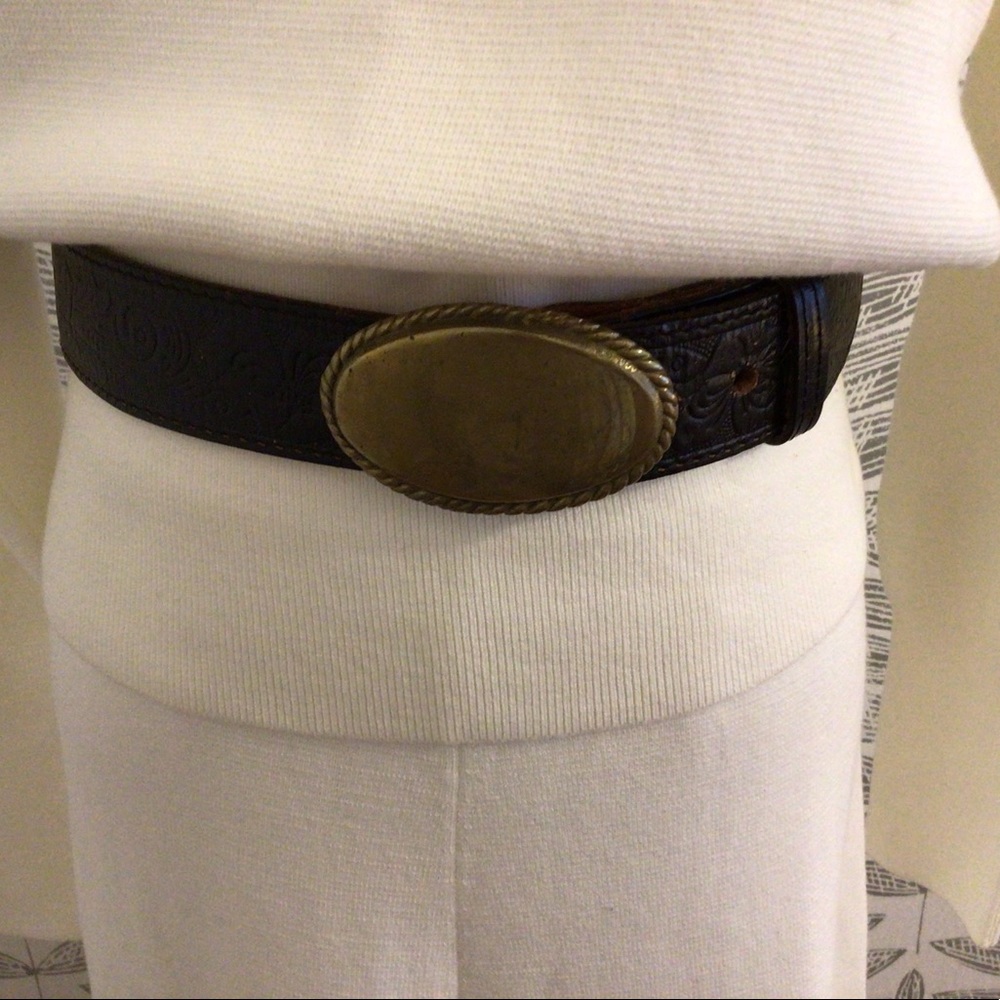 Ann Taylor Western Leather Belt